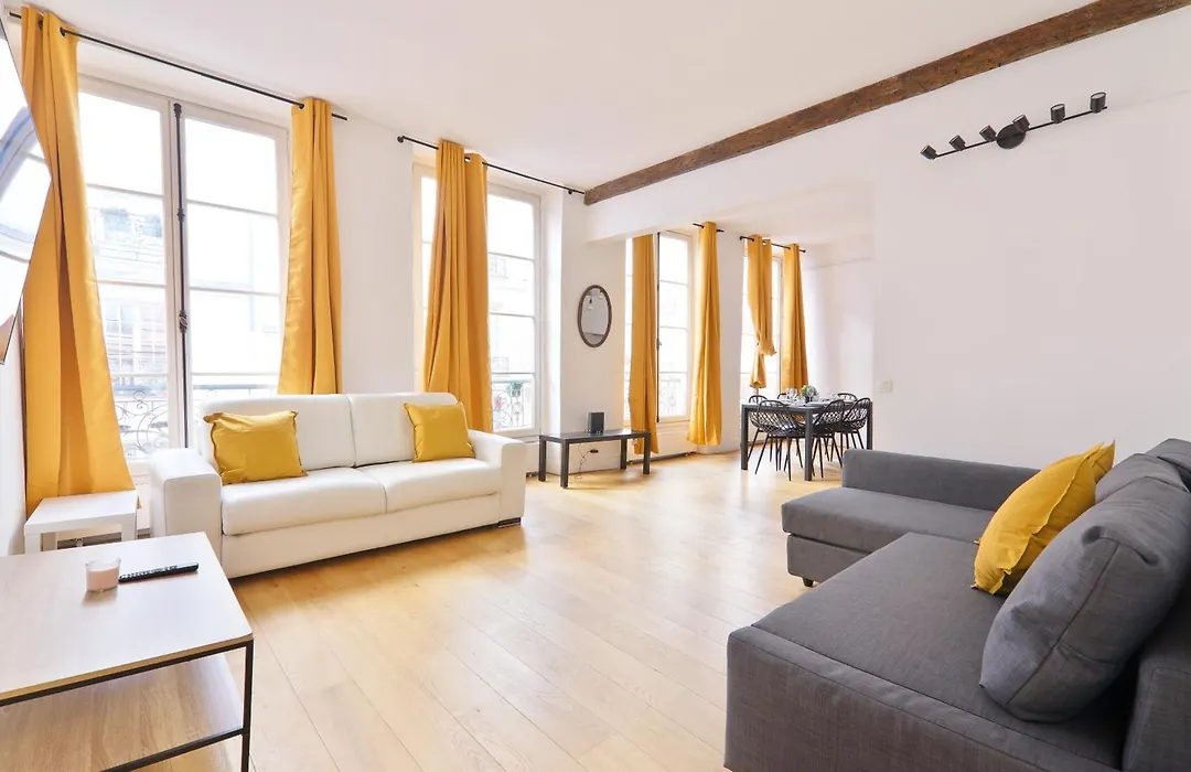 Appartement Mezzanine Quartier Chatelet Les Halles 4 Free Netflix-1