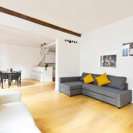 Appartement Mezzanine Quartier Chatelet Les Halles 4 Free Netflix-2