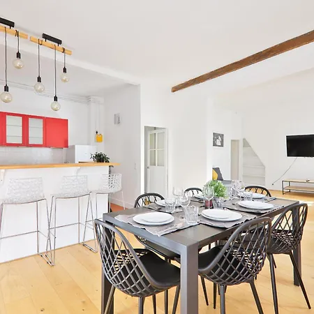 Appartement Mezzanine Quartier Chatelet Les Halles 4 Free Netflix-3
